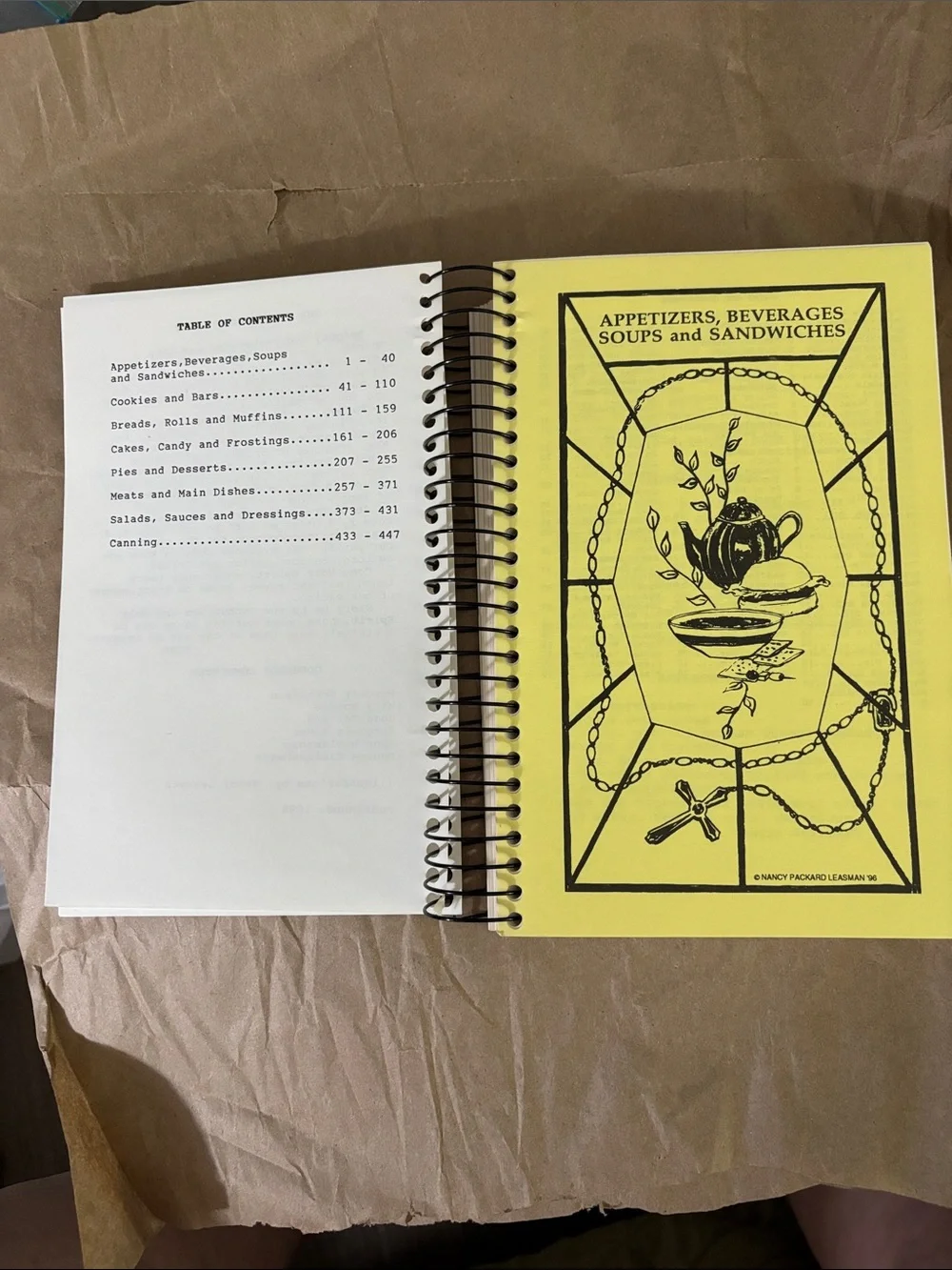 St. Mary of Mt. Carmel Centennial Cookbook - Gold Soft Covers 1896-1996